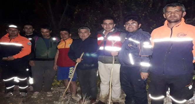 Kanyonda kaybolan 4 kişi AFAD ekiplerince kurtarıldı