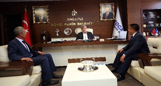 Akçakent Belediye Başkanından, İbrahim Karaosmanoğlu’na ziyaret