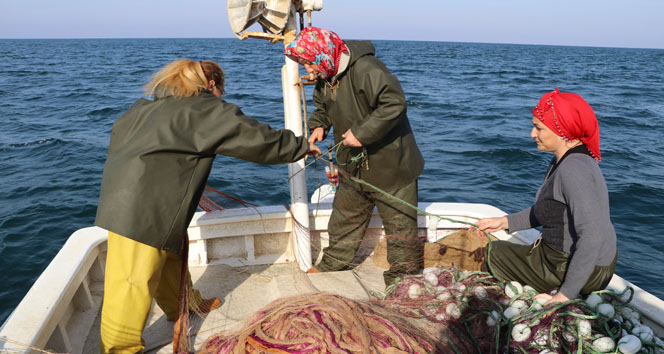 Rize&#039;nin kadın balıkçıları