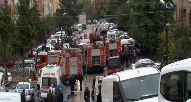 Ankara’da patlama ve yangın: 1 ölü, 4 yaralı