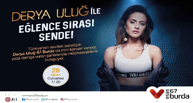 Esas 67 Burda’da Derya Uluğ ile mini konser keyfi