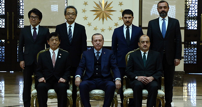 Cumhurbaşkanı Erdoğan, Japonya Büyükelçisini kabul etti