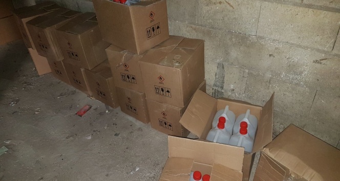 Gaziantep’te sahte içki operasyonu! |Gaziantep haberleri