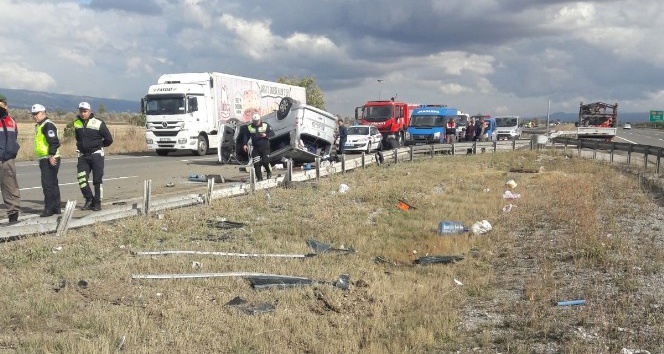 Bolu’da trafik kazası: 1 ölü, 4 yaralı