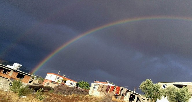 Kilis’te seyirlik gök kuşağı