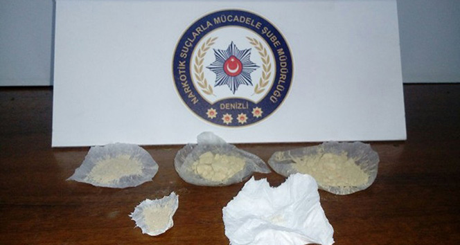 Denizli&#039;de uyuşturucu operasyonu 3 kişi tutuklandı
