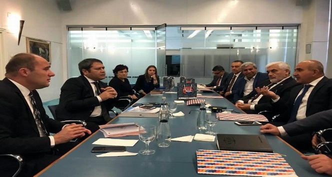 Kilis Belediyesi proje ekibi AB Bakanlığında