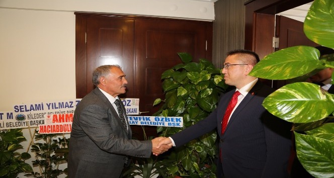 Niğde Cumhuriyet Başsavcısı ve Adalet Komisyon Başkanından Niğde Belediye Başkanı Rifat Özkan’a ziyaret