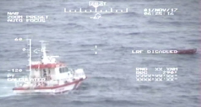 Şile&#039;de batan geminin yeri tespit edildi