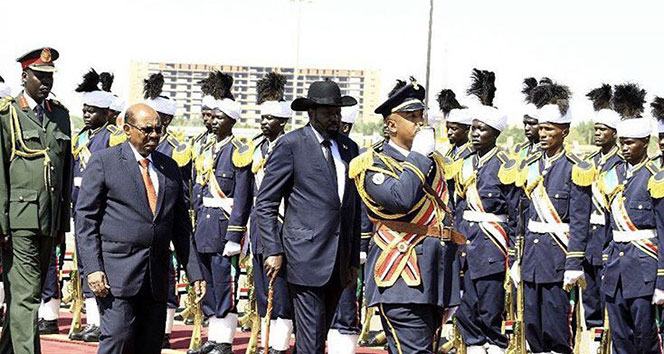 Güney Sudan Cumhurbaşkanınından Sudan’a ziyaret