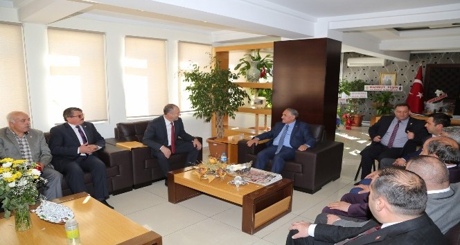 Niğde İl Genel Meclisinden Belediye Başkanı Rifat Özkan’a ziyaret