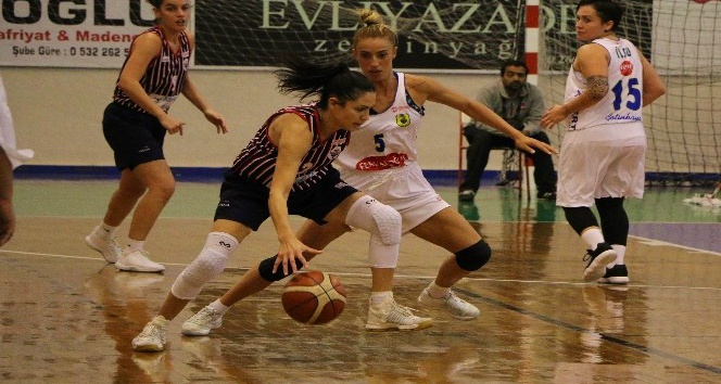 Türkiye Kadınlar Basketbol 1. Ligi: Edremit Bld. Gürespor: 71 - Mersin Basketbol: 73