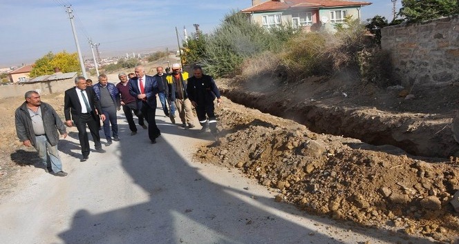 Yerköy’de su şebeke hatları yenileniyor