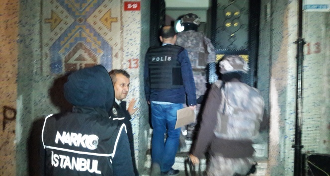 İstanbul’da narkotik operasyonu: Çok sayıda gözaltı var