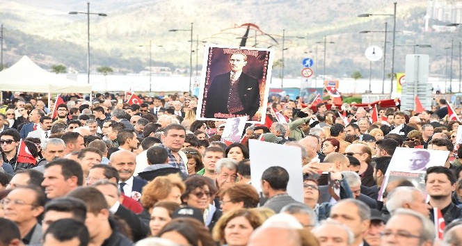 İzmirliler Ulu Önder için yürüyecek