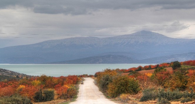 Beyşehir Gölü Milli Parkı’nda kartpostallık görüntüler
