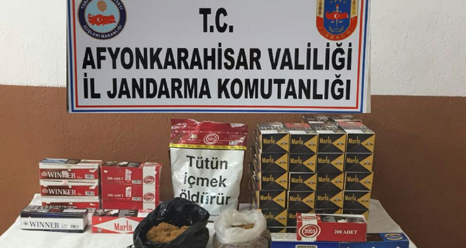 Taşoluk da tütün satıcılarına 10 bin 306 TL idari para cezası kesildi