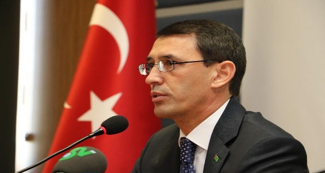 Türkmenistan Ankara Büyükelçisi İşankuli Amanlıyev KBÜ’de