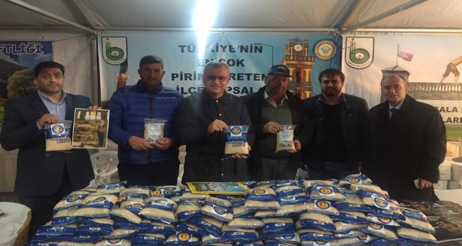 İstanbul’da bin 500 kişiye İpsala Pirinci dağıtıldı
