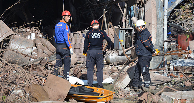 Bursa&#039;da 5 kişinin ölümüyle sonuçlanan patlama