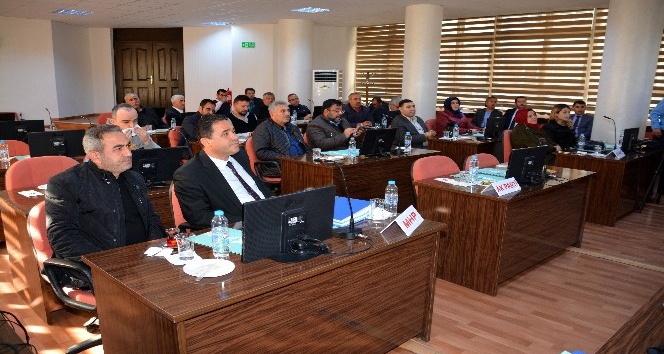 Aksaray Belediyesi 2018 yılı bütçesi belediye meclisinde kabul edildi