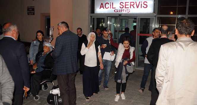 Deprem Cizre’de de hissedildi, hastalar tahliye edildi