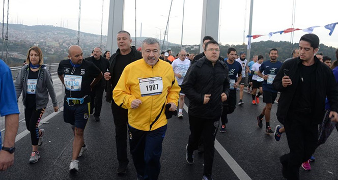 İstanbul Emniyet Müdürü Çalışkan İstanbul Maratonunda