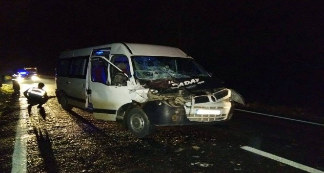 Daday’da meydana gelen trafik kazasında 2 kişi yaralı