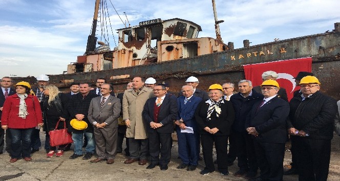 Atatürk’ün üzerinde meşhur “geldikleri gibi giderler” sözünü söylediği gemi bulundu