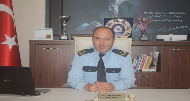 Espiye İlçe Emniyet Müdürü olarak atanan Ali Osman Hal görevine başladı.