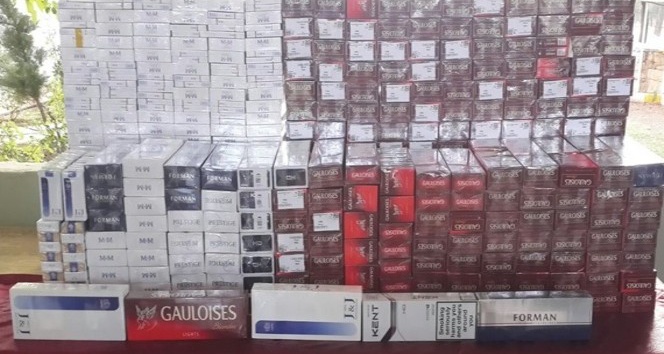 Mardin’de 5 bin 100 paket kaçak sigara ele geçirildi