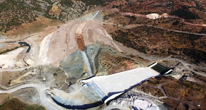 Yukarı Afrin Barajı yapımı sürüyor