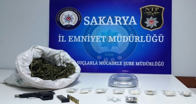 Sakarya’da uyuşturucu operasyonu