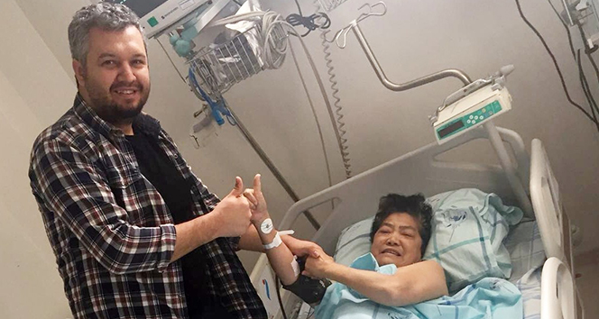 Kalp krizi geçiren Çinli turist Aksaray’da şifa buldu