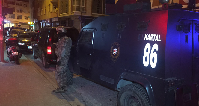 İstanbul’da helikopter destekli narkotik operasyonu...