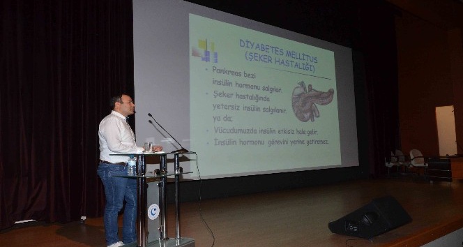 Adıyaman Üniversitesinde Dünya Diyabet Günü konferansı