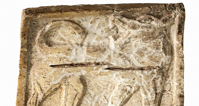 Kerkenes kazısında Demir Çağı&#039;na ait kurt figürü bulundu