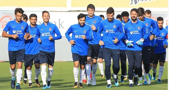 Trabzonspor, hazırlıklarını sürdürdü