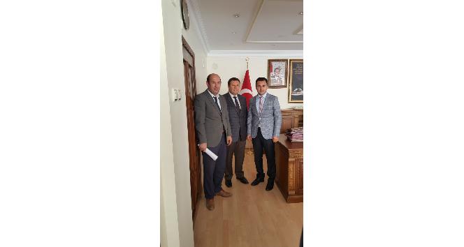 SGK İl Müdürü Turan, Bulanık Kaymakamı ve Belediye Başkan Vekili Uzan’ı ziyaret etti