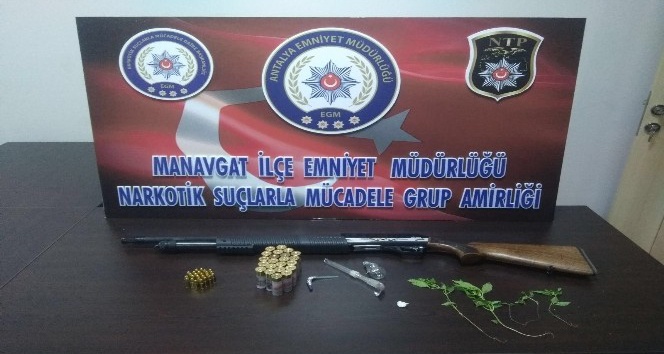 Manavgat’ta uyuşturucu taciri tutuklandı