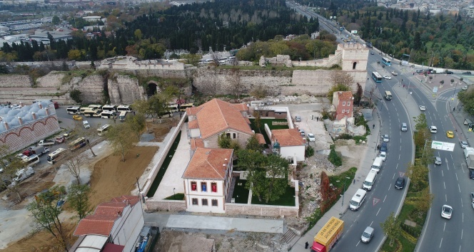 Aya Yorgi Rum Ortodoks Kilisesi havadan görüntülendi