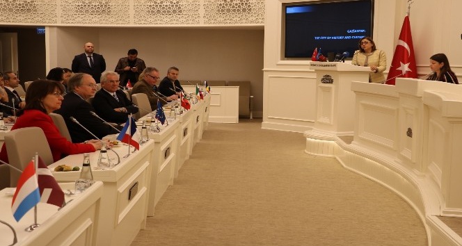 24 ülkenin büyükelçisi Gaziantep’te