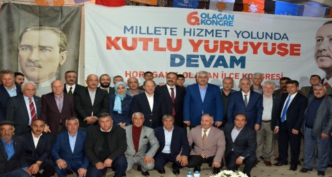 Erzurum AK Parti’de 4 ilçenin 6. olağan kongresi yapıldı