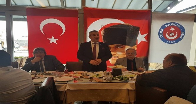 Türk Sağlık - Sen Eskişehir Şubesi delegeleri kahvaltıda buluştular