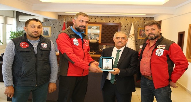 Off-Road Kulübü’nden Niğde Belediye Başkanı Özkan’a ziyaret