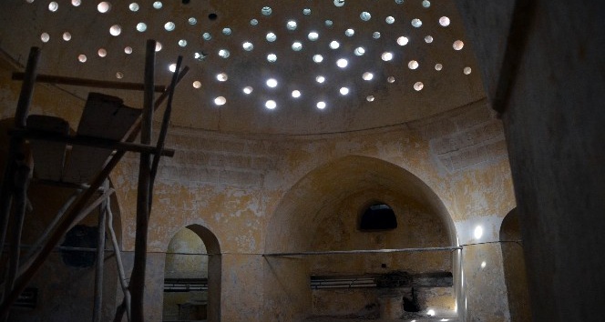 457 yıllık tarihi Paşa Hamamı’nın restorasyonu başladı