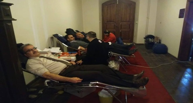 Daday’da kan bağışı kampanyası düzenlendi