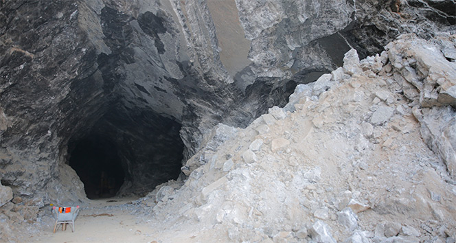 7 bin yıllık kaya tuzu mağarası Türkiye’nin tuz ihtiyacını karşılıyor