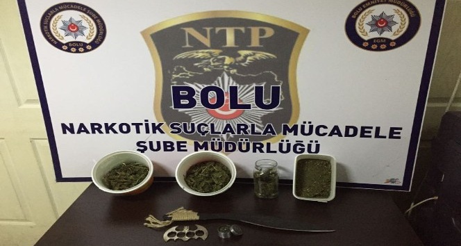 Bolu’da uyuşturucu operasyonu: 5 gözaltı