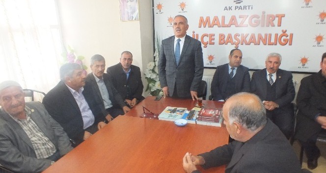 AK Parti İl Başkanı Yaktı’dan Malazgirt’e ziyaret